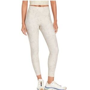 Old Navy Cream Snakeskin Leggings